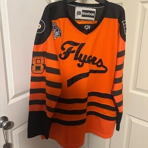 Reebok Jaromir Jagr Flyers Jersey | 2012 NHL Winter Classic |